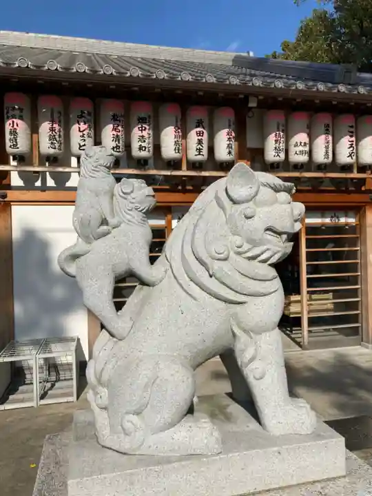 種貸社(住吉大社末社)の狛犬