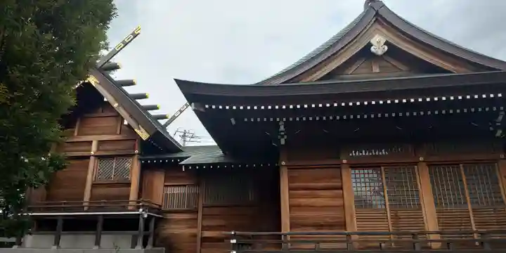 朝日氷川神社の本殿・本堂