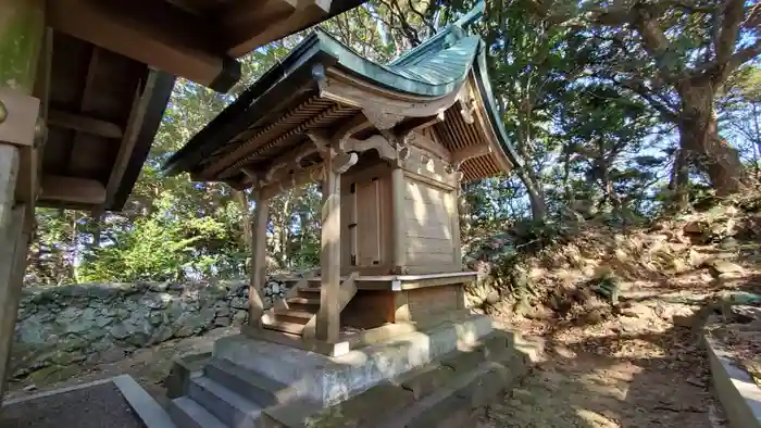 御嶽神社（宗像大社中津宮境外社）の本殿