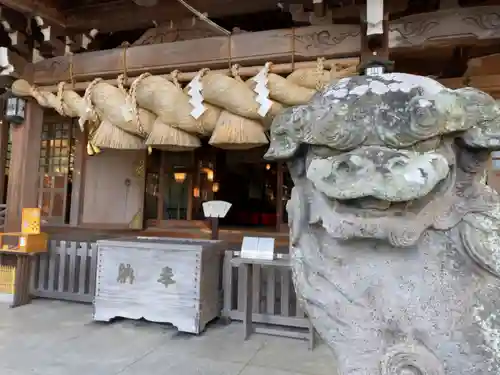 相模国総社六所神社の狛犬