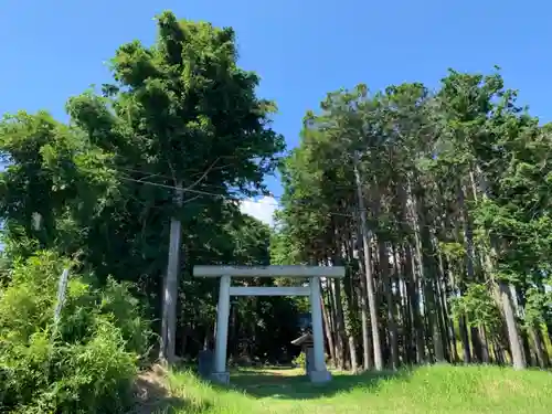 神明神社の鳥居