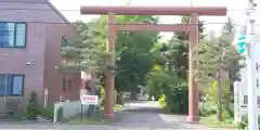 上川神社頓宮の鳥居