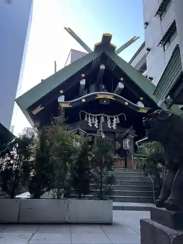 築土神社の本殿・本堂