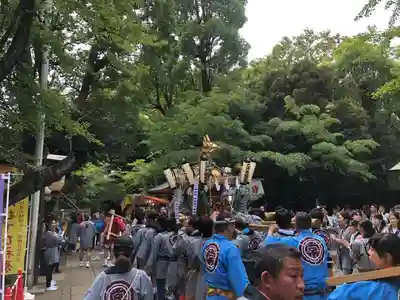 渋谷氷川神社のお祭り