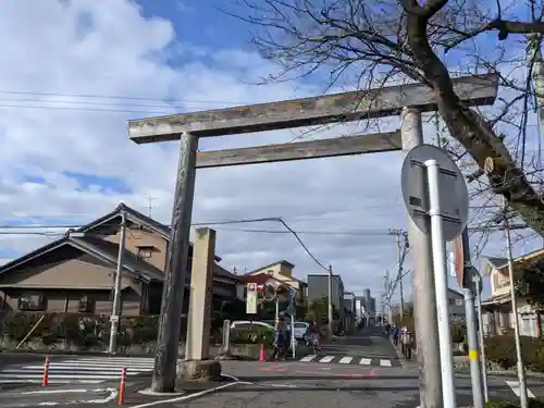 石刀神社の鳥居