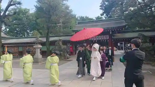 大國魂神社の結婚式