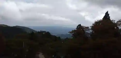 大山阿夫利神社の景色