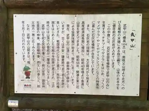 武甲山御嶽神社(埼玉県)