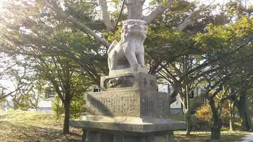 中嶋神社の狛犬