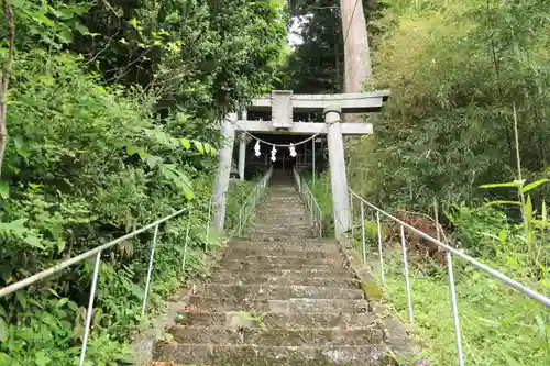 菅布禰神社の鳥居