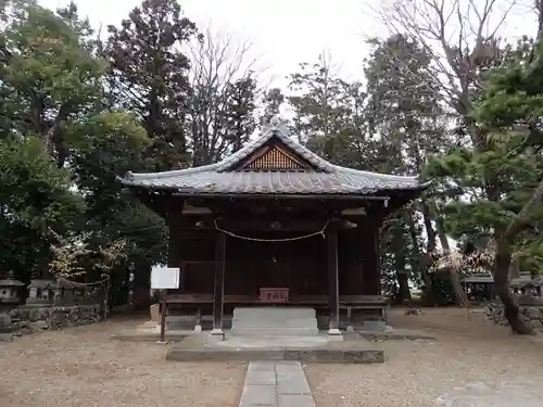 今城青坂稲実池上神社の本殿