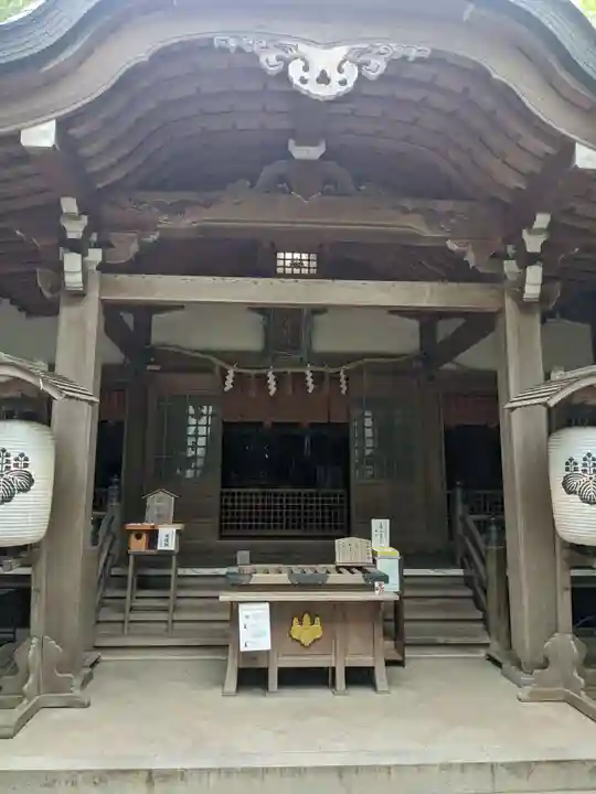 八百富神社の本殿・本堂