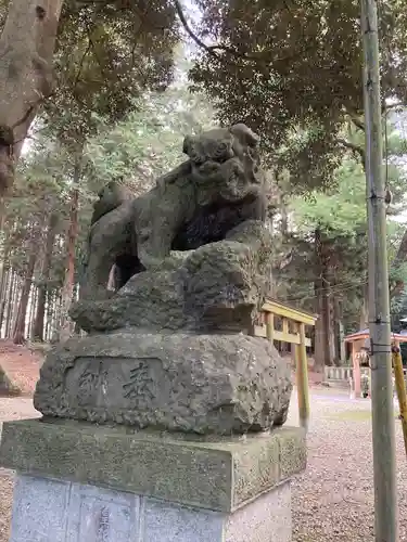 大田原神社の狛犬