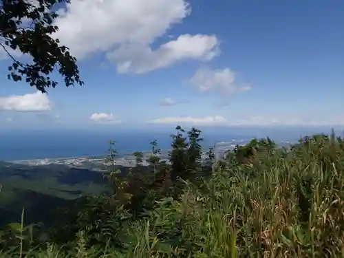 手稲神社の景色