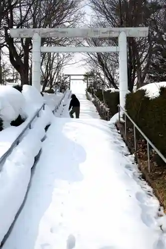 東藻琴神社の鳥居