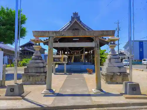 鍬山神社（弐屋敷）の鳥居