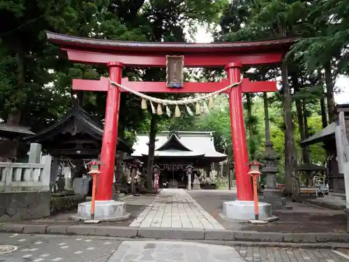 小室浅間神社の鳥居