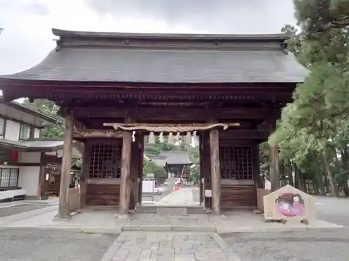 甲斐國一宮 浅間神社の山門・神門