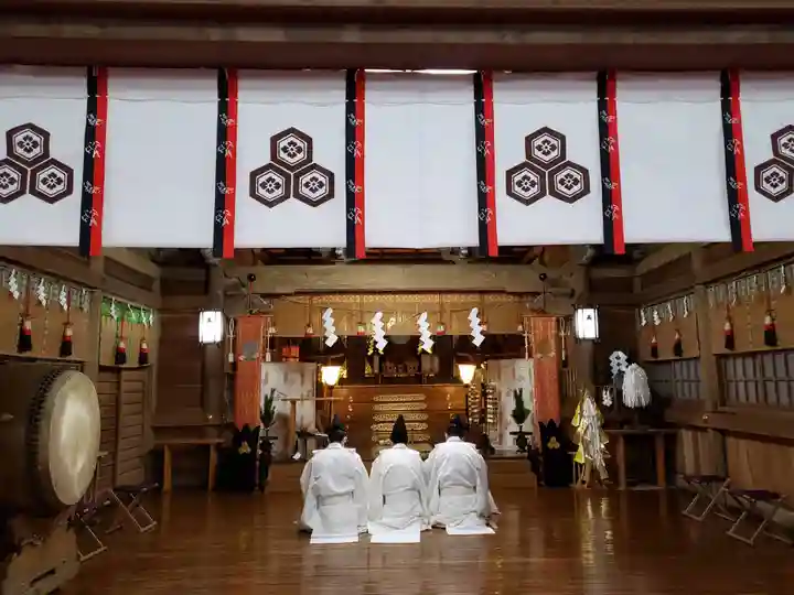 釧路一之宮 厳島神社の本殿・本堂