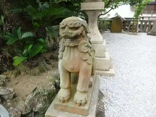 叶神社 (西叶神社)の狛犬