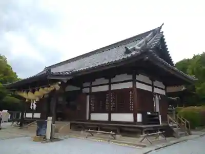 阿智神社の本殿・本堂