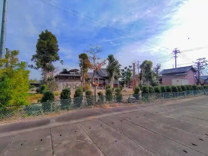 神明社・八幡社合殿(白浜町)の自然