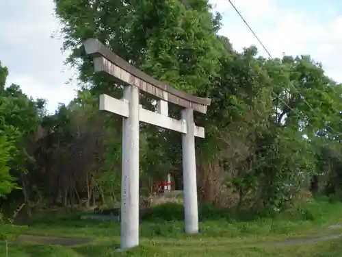 小杜神社（多坐彌志理都比古神社摂社）の鳥居