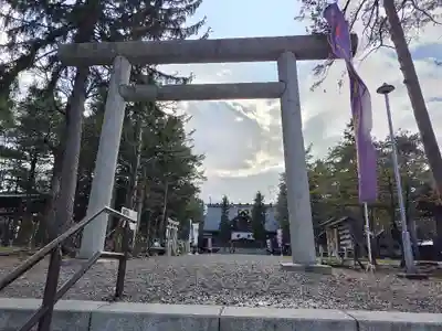 上川神社の鳥居
