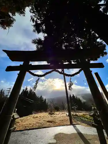 葛山落合神社(長野県)