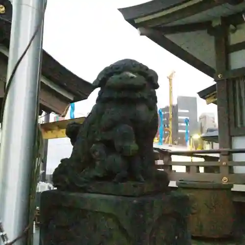 御穂鹿嶋神社の狛犬