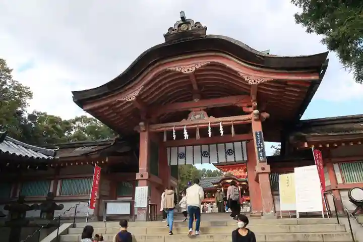 石清水八幡宮の山門・神門