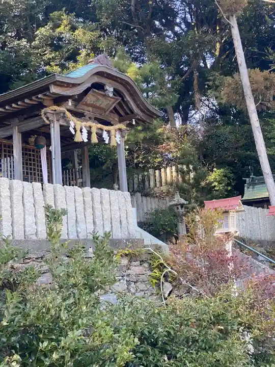 粟嶋神社の本殿・本堂