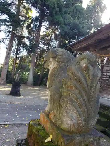 有磯神社の狛犬