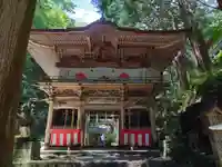 大嶽山那賀都神社の山門・神門