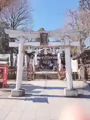 川越八幡宮の鳥居