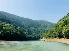 速川神社の景色