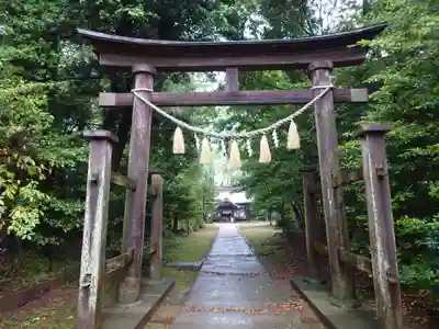 成田熊野神社の鳥居