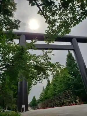 靖國神社の鳥居