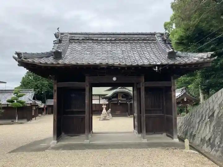 清水神社の山門・神門
