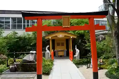 蛇窪神社の鳥居