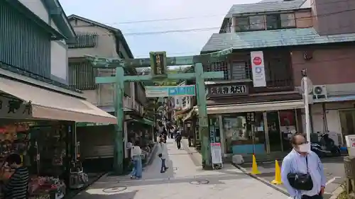 江島神社の鳥居