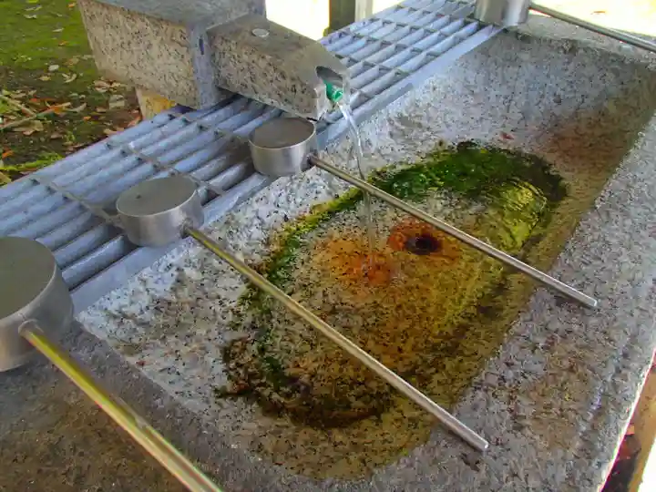 八幡神社の手水舎