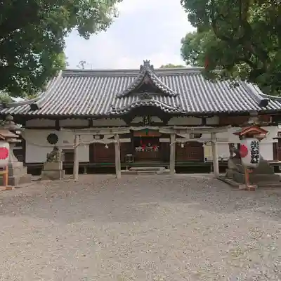泉穴師神社の本殿・本堂
