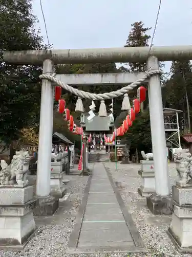 磐裂根裂神社の鳥居