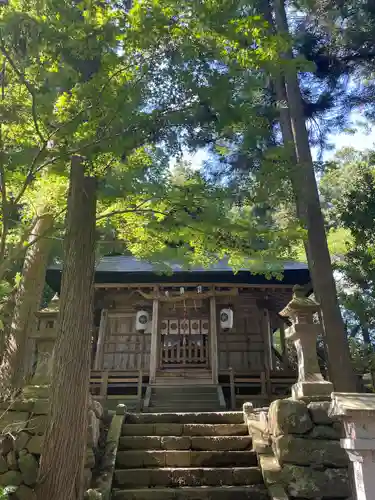 皆神神社の本殿