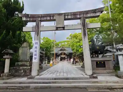 本渡諏訪神社の鳥居