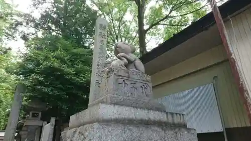 調神社の狛犬