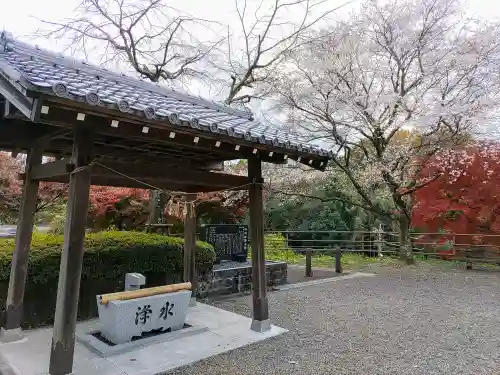 神明社（上切神明社）の手水舎