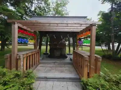 当別神社の手水舎