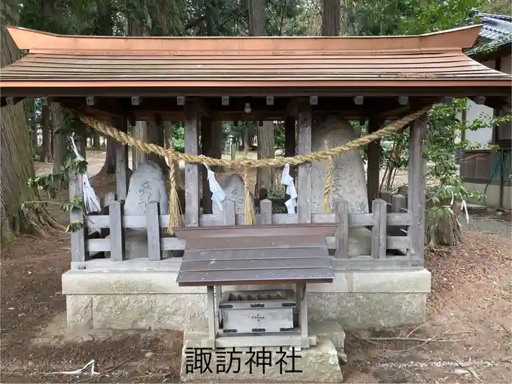 下堀扇町諏訪神社(長野県)